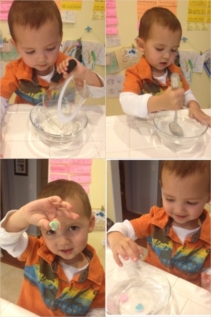 Valentine's Day Candy Heart Science