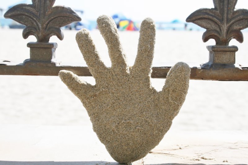 BEach Craft - Hand Sand Craft